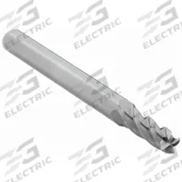 OSG Square End Mill: Carbide, 4 Flute, 4.5 mm Mill Dia, 14 mm LOC, 51 mm OAL (MPN 404-1772)