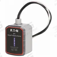 EATON Surge Protection Device: Three Phase, 240V AC Delta, 1000V (L-G, L-L), 240 V, Advanced Polymer (MPN SP1-240D). Key specifications — Voltage: 240V AC Delta; Max. Continuing Operating Voltage: 240 V; Voltage Protection Rating: 1000V (L-G, L-L); Enclosure Material: Advanced Polymer; Enclosure NEMA Rating: NEMA 4; Max. Surge Current per Mode: 50 kA; Brand: EATON.