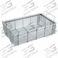 MARLIN STEEL WIRE PRODUCTS Parts Washer Basket: Rectangular, Steel, Silver, 21 in Basket Lg (MPN 00-00363274-14). Key specifications — Handle Included: Handle Included; Mesh Opening Size: 1/4 in; Stackable: Stackable; Lid Included: Lid Not Included; Brand: MARLIN STEEL WIRE PRODUCTS.