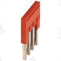 SCHNEIDER Bridge: Red (MPN NSYTRAL24). Key specifications — Compatible Manufacturer Model Number: NSYTRV22; Compatible with Product Type: TRH IDC Terminal Block; Brand: SCHNEIDER.