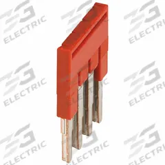SCHNEIDER Bridge: Red (MPN NSYTRAL24). Key specifications — Compatible Manufacturer Model Number: NSYTRV22; Compatible with Product Type: TRH IDC Terminal Block; Brand: SCHNEIDER.