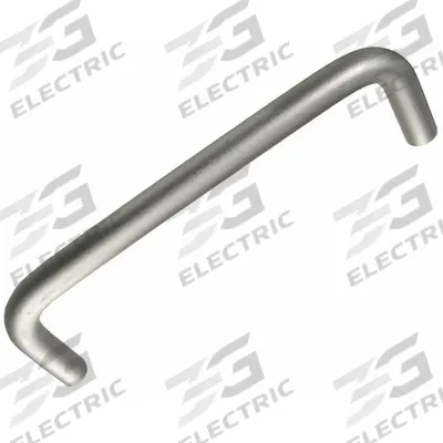 MONROE PMP Pull Handle: Threaded Holes, Stainless Steel, Silver, 1/4"-20 Screw Size - Standard Pull Handles