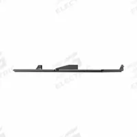 PANDUIT Trunk Slack Plate: Full-Wd, 1 RU, 8 7/8 in Dp, Black Steel, 1 1/4 in Ht, 17 9/16 in Wd (MPN FLEX-PLATE1U). Key specifications — Brand: PANDUIT; For Use With: HD Flex Enclosures; Rack Width Type: Full-Width.