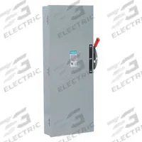 SIEMENS Safety Switch: Fusible, 30 A, Three Phase, 240V AC, Galvanized Steel, Indoor/Outdoor (MPN DTF321R). Key specifications — Brand: SIEMENS.