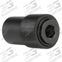 MILWAUKEE Power Bit Holder: Matte, 7/16 in Output Drive Size, Square, 2 15/16 in Overall Lg (MPN 48-66-0061). Key specifications — attr1204045: MILWAUKEE; attr1204047: Square; attr1204051: Locking Not Included; attr1204039: Matte.