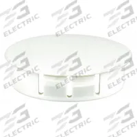 APPROVED VENDOR Hole Plug: Nylon, For 2.5 in Hole Dia, 2.78 in Head Dia, For 0.25 in Panel Thick (MPN 1ELY5). Key specifications — Brand: APPROVED VENDOR; Locking: Locking; Color: White.