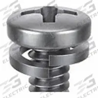 SEMS Screw: Split Lock, #4-40 Thread Size, 5/8 in Lg, Stainless Steel, Passivated, Pan, 25 PK (MPN 1-PPL-4C-62). Key specifications — Drive Size: #1.