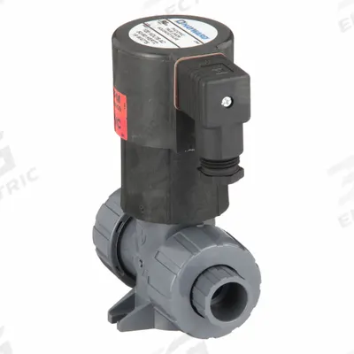 HAYWARD Solenoid Valve: 2-Way, Normally Closed, 1/2 in Pipe Size, 120V AC, Inline Single - 2-Way/2-Position, Normally Closed Solenoid Valves