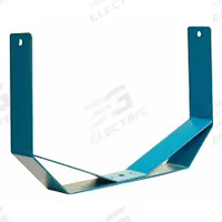 PATTERSON Mounting Bracket: Mounting Bracket, 19 1/2 in Lg, 3 in Wd, Steel (MPN YOKE 18 BLUE). Key specifications — Includes: Assembly Hardware; Material: Steel; Manufacturer Part Number: YOKE 18 BLUE; Brand: PATTERSON; Fan Accessory Color: Blue; Color: Blue.