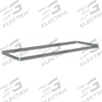 TENNSCO Shelf: 72 in x 30 in, 600 lb Load Capacity, Gray, Shelf (MPN ZBES-7230). Key specifications — Includes: (4) Beams; Shelf Configuration: Single Straight; Color: Gray; Frame Material: Steel; Brand: TENNSCO; Frame Finish: Zinc Plated; Product Type: Shelf.