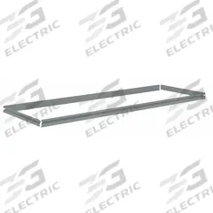 TENNSCO Shelf: 72 in x 30 in, 600 lb Load Capacity, Gray, Shelf (MPN ZBES-7230). Key specifications — Includes: (4) Beams; Shelf Configuration: Single Straight; Color: Gray; Frame Material: Steel; Brand: TENNSCO; Frame Finish: Zinc Plated; Product Type: Shelf.