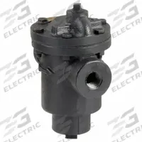 Steam Trap: Cast Iron, 3/4 in FNPT, 570 lb/hr, 150 psi Max., 450°F Max., Strainer Included (MPN B0150S-3). Key specifications — Installation Orientation: Horizontal; Brand: BELL & GOSSETT; Configuration: In-line.