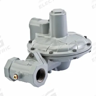 FISHER LPG Pressure Regulator: Lever-Acting Gas, 5,484,500 BtuH Gas Capacity, Cast Iron - Lever-Acting Gas Pressure Regulators