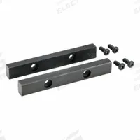 WILTON Replacement Jaw Inserts: Steel, For 5 1/2 in Vise Jaw Wd, (4) Screws, 1755XC (MPN 2908070). Key specifications — attr865132: (4) Screws; attr865131: 1 set of replacement jaw inserts with screws.; attr867043: 1755XC; attr663946: WILTON; attr923123: Steel.