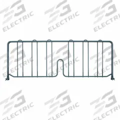 METRO Shelf Divider: 24 in x 2 in x 8 in, Polymer/Stainless Steel (MPN DD24K3). Key specifications — Material: Polymer; Color: Green; Finish: Epoxy Coated; Brand: METRO; Ledge Size: 24 in.