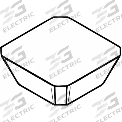 WIDIA Square Turning Insert: SNUN433 - Square (S) Indexable Turning Inserts