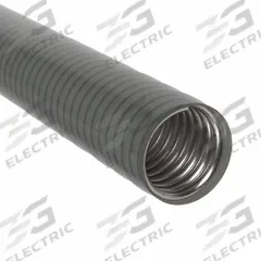 Liquid-Tight Metal Conduit: 3/4 in Trade Size, Silver, 25 ft Nominal Lg, S-TCC (MPN S60700CTCC). Key specifications — Conduit Color: Silver; Brand: CALBRITE; Series: S-TCC.