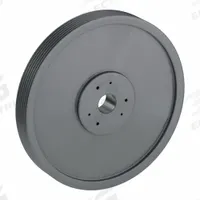 APPROVED VENDOR V-Belt Pulley: 5V3750, 6 Groove, 37.5 in OD, Bushed Bore, J, For 5V/5VX Belt Section (MPN 65V3750J). Key specifications — Pulley Industry Number: 5V3750; Pitch Diameter: 37.5 in (5V); For Belt Section (broad, with similar types): 5V or 5VX.