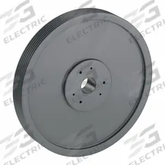 APPROVED VENDOR V-Belt Pulley: 5V3750, 6 Groove, 37.5 in OD, Bushed Bore, J, For 5V/5VX Belt Section (MPN 65V3750J). Key specifications — Pulley Industry Number: 5V3750; Pitch Diameter: 37.5 in (5V); For Belt Section (broad, with similar types): 5V or 5VX.