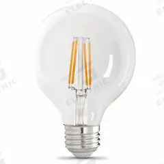 FEIT ELECTRIC Compact LED Bulb: Medium Screw (E26), LED, (G) Globe, G25, 12 W Watt, 2700K, Clear (MPN G25100927CA/FIL/3). Key specifications — attr233510: G25; attr233525: 120V AC; attr233549: Clear; attr518949: 2700K; attr239859: FEIT ELECTRIC.