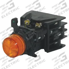 EATON Illuminated Push Button: 30 mm, Metallic, Extended Profile, 1NO/1NC (MPN E34EX828AD24). Key specifications — Manufacturer Part Number: E34EX828AD24; Product Type: Push Button Operators; Series: E34; Brand: EATON; AC Contact Rating: 10 A @ 600 V; Action: Momentary; DC Contact Rating: 2.5 A @ 250 V; Operator Illumination: Illuminated.