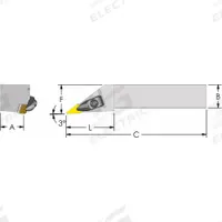ULTRA-DEX USA Indexable Turning and Profiling Tool Holder: DVJNL 16-3D (MPN 974-000-014). Key specifications — attr257703: DVJNL 16-3D.