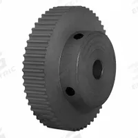 DAYTON Timing Pulley: Modified Curvilinear, Fixed, For GT Timing Belt Section, For 6 mm Belt Wd (MPN 56-3P06-6A4). Key specifications — attr1328801: DAYTON; attr1328807: Clear Anodized; attr1328808: Powerhouse®.