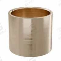 Sleeve Bearing: Bronze, SAE 841, 1 in Bore, 1 1/8 in OD, 1 in Lg, 50,000 lb/sq in-fpm Max PV, 10 PK (MPN AA1110-01B). Key specifications — System of Measurement: Inch; Material Grade: SAE 841; Brand: OILITE.