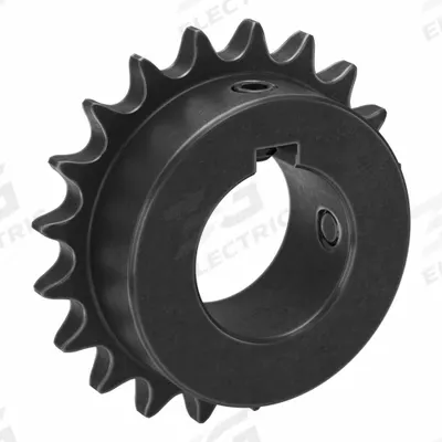 TSUBAKI Single Strand Sprocket: 40, For 1/2 in Chain Pitch, 1 7/16 in Bore Dia - Size 40 Fixed-Bore Roller Chain Sprockets