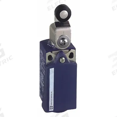 TELEMECANIQUE SENSORS Limit Switch: Roller Lever, XCKP, 0.22 in Roller Wd - Roller Lever-Arm Limit Switches
