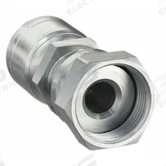 AEROQUIP Hydraulic Crimp Fitting: Steel x Steel, Straight, -16 For Hose Dash Size, ORS x Crimp (MPN 1AA16FR16). Key specifications — Fitting Gender: Female x Genderless; Fitting Connection Type: ORS x Crimp; For Hose Dash Size: -16; Thread Size: 1-7/16"-12; Brand: AEROQUIP.