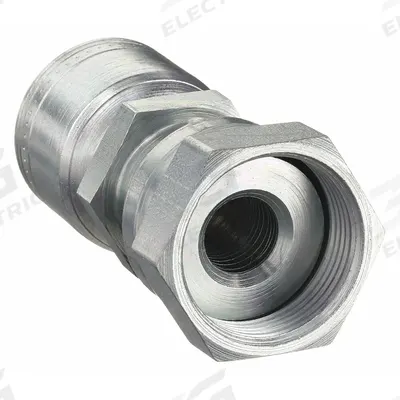 AEROQUIP Hydraulic Crimp Fitting: Steel x Steel, Straight, -16 For Hose Dash Size - Aeroquip Crimp Hydraulic Hose Fittings with ORS Connection