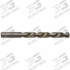 CHICAGO-LATROBE Jobber Length Drill Bit: 15/32", 135° Split Point, Straw/Bronze Cobalt, Left Hand (MPN 46530). Key specifications — attr1229327: 0.4688.
