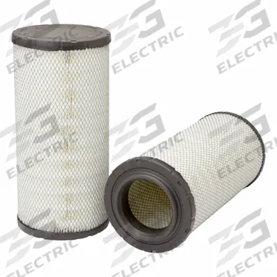 FLEETGUARD Automotive Air Filter: Round-Oval, Engine, Radial Seal, 7 1/4 in Outside Dia - Round/Oval Engine Air Filters