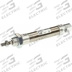 SMC Round Body Cylinder: 16 mm Bore, 25 mm Stroke, Non-Repairable, Stainless Steel, Magnetic Piston (MPN CD85N16-25-B). Key specifications — attr1122958: Rotating Rod; attr942235: Stainless Steel; attr942202: SMC; attr942209: Aluminum; attr942227: Nose; attr942243: C85.