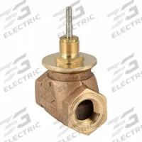 Hydronic Globe Valve: 2-Way, 7.3 CV Flow, 3/4 in Female NPT, Bronze Body, Stainless Steel Stem, NO (MPN VG7241LT). Key specifications — Manufacturer Part Number: VG7241LT; Brand: JOHNSON CONTROLS; Seat Material: Brass; Specific Valve Action: Stem Down to Close.