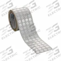 CAPLUGS Foil Tape Disc: 60 yd Lg, 1 in Wd, Disc, 1/2 in Dia, 2.8 mil Thick, Aluminum Foil, 2,000 PK (MPN SH-20087). Key specifications — Series: AF-SH; Adhesive Material: Acrylic; Backing Material: Aluminum Foil.