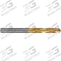 CHICAGO-LATROBE Reduced Shank Drill Bit: 17/32", 118° Split Point, TiN-Coated Cobalt (MPN 53634). Key specifications — attr1235078: 0.5313.