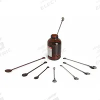 Sampling Spoon: Non-Sterile, Stainless Steel, 2 mL_8 mL Capacity - mL, 30 cm Overall Lg, Silver, 304 (MPN H36729-0030). Key specifications — Material Grade: 304; Standards: FDA Compliant; Color: Silver; Product Type: Double-Ended Spoon; Brand: APPROVED VENDOR.