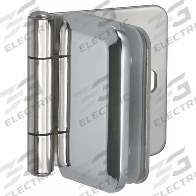 SUGATSUNE Glass Door Hinge: 1 5/8 in Wd - Hinges for Glass Doors