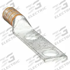 Compression Lug: For 3/0 AWG, Stranded Wire, 1/2 in Stud Size, Long, Copper Barrel (MPN 24C409). Key specifications — Inspection Hole: No; For Wire Type: Stranded; For Wire Sizes: 3/0 AWG; Brand: APPROVED VENDOR; Manufacturer Part Number: 24C409.