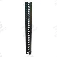 VIDEO MOUNT PRODUCTS Cable Management: Vertical, 42 U, Single Side Sides, 70 in Overall Ht (MPN ERENVCM-42). Key specifications — Color: Black; Orientation: Vertical; Brand: VIDEO MOUNT PRODUCTS; Material: Steel; Number of Sides: Single Side.