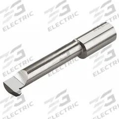 MICRO 100 Threading Tool: 1/2 in Shank Dia., Bright (Uncoated), 0.2400 in Center to Cutting Tip (MPN IAT-1500-8)