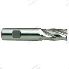 YG-1 Roughing End Mill: Cobalt, TiCN Coated, 4 Flute, Fine Pitch, 7/16" Mill Dia, 1" LOC (MPN 76312CC)