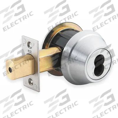 DORMAKABA Deadbolt Lock: Cylindrical, SFIC, 2 in Door Thick - Max - Standard Cylindrical Deadbolts