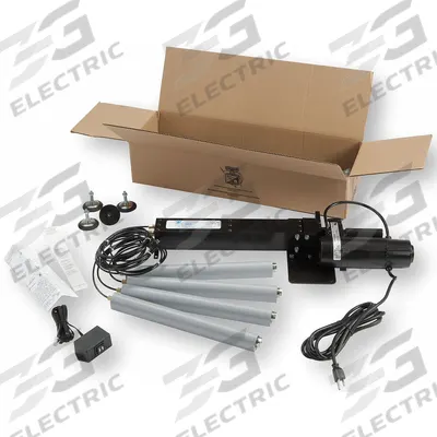 DYNA-LIFT Hydraulic Lift Kit: 6 in Stroke, Electric, 1,000 lb System Load Rating - Electric Hydraulic Lift Kits