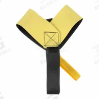 APPROVED VENDOR Heel Grounding Strap: Antistatic Heel Strap, Yellow, Hook and Loop Fastening, 20 PK (MPN 4ECU8). Key specifications — Color: Yellow; Brand: APPROVED VENDOR.
