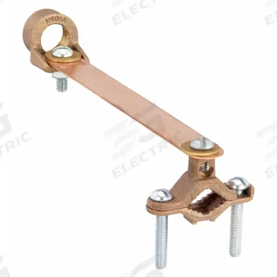BURNDY Grounding Connector: Bronze - Pipe Ground Clamps