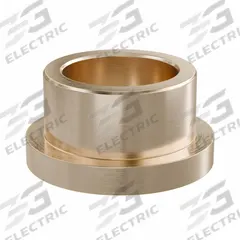 Flanged Sleeve Bearing: Bronze, SAE 841, 3/4 in Bore, 1 in OD, 5/8 in Lg, USDA H-1 Approved, 3 PK (MPN ECOF121610). Key specifications — System of Measurement: Inch; Lubricant Material: USDA H-1 Approved; Material Grade: SAE 841; Flange Type: Flanged; Brand: BUNTING BEARINGS.