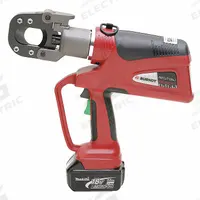 BURNDY Cable Cutter: Makita 18V LXT, Pistol Grip, Guillotine, Includes Batteries, 3 Ah (MPN PATCUT129LI). Key specifications — attr531858: (2) Batteries; attr531873: Yes; attr531847: Makita 18V LXT; attr531859: 5/8 in Soft Steel Bolts; attr531884: Cable Cutter; attr531849: BURNDY.